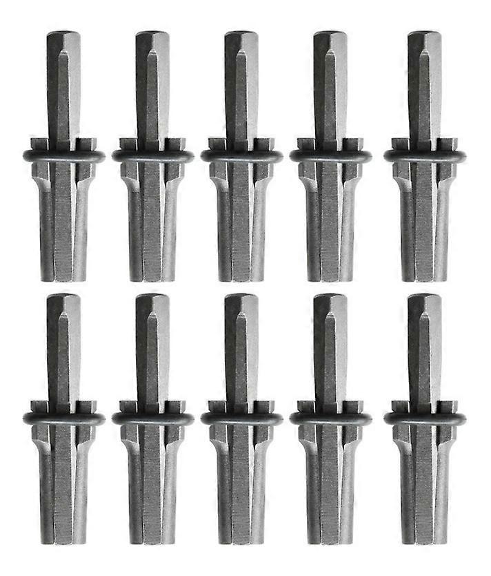 High hardness rock crusher 5/8 plugging wedge Open iron chisel Stonemason's sharp chisel for burin(10pcs)