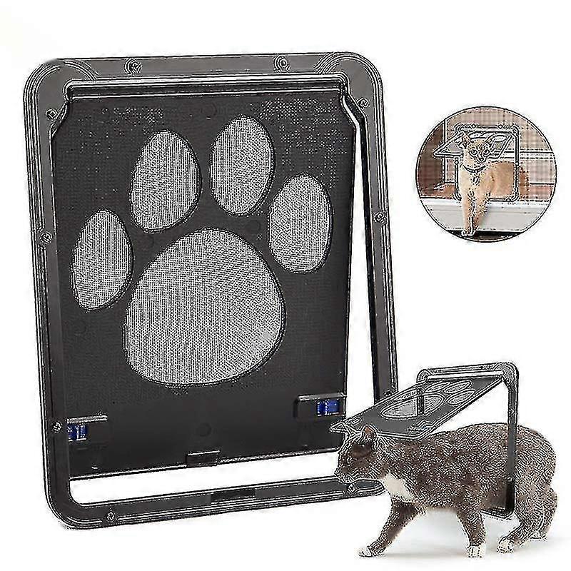 磁気自動閉鎖が付いているスライドドアのプロテクターの犬の猫の網戸のためのペットの犬の網戸