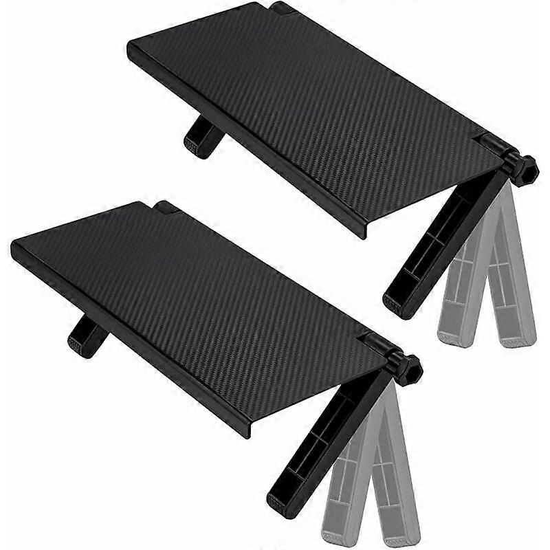 Pcs TV Top Shelf, Adjustable Wall Mounted TV Shelf, Desktop Computer Monitor Stand Solid Platform Storage Rack, Game Console, Router