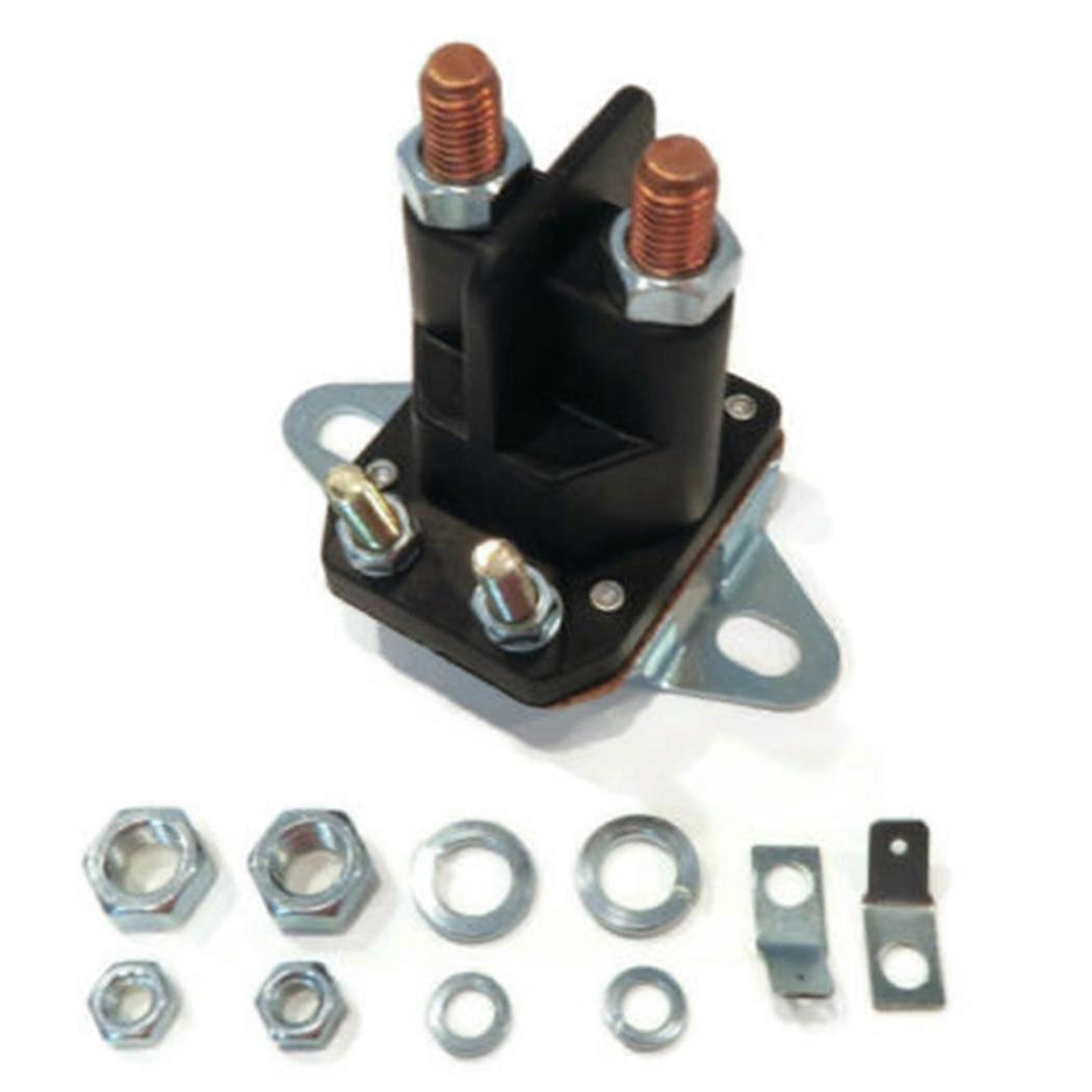 Universal Magnetic Switch Ride-On Mower 12V 4 Connections Lawn Mower 4-Pole Waterproof Explosion-proof Pushbutton Switches