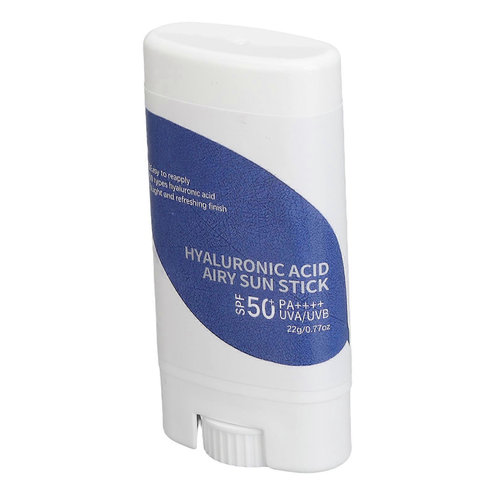 Sunscreen Stick Waterproof SPF50+ Hydrating Moisturizing Portable for Outdoor Use 22g
