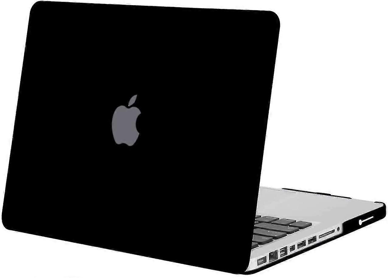 Black Compatible With Macbook Pro 13 Inch Case (model: A1278, With Cd-rom) Old Version Early 2012/2011/2010/2009/2008, Protective Plastic Hard Shell