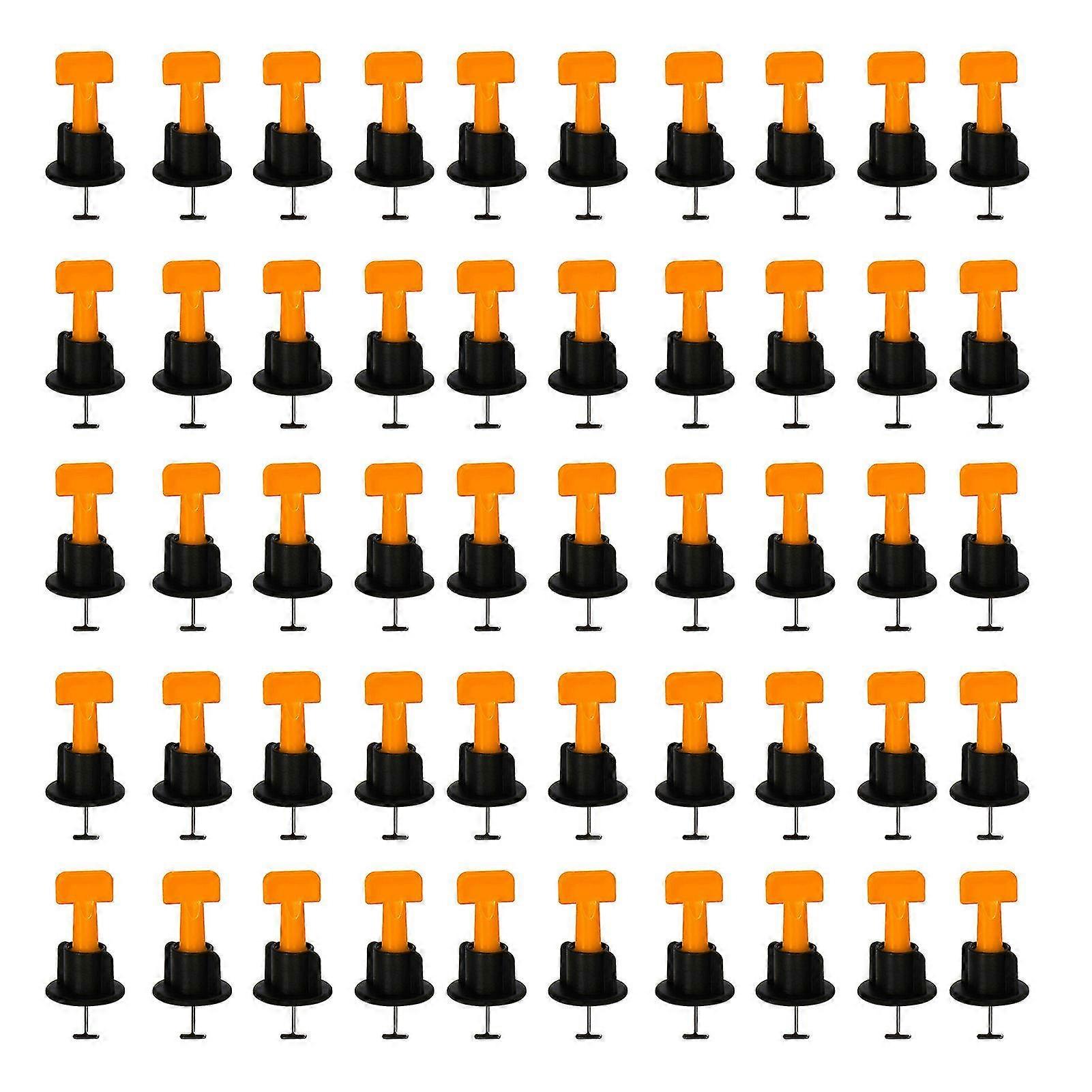 Tile Leveler 1.5mm Reusable Stainless Steel Tile Leveling Tool - Pack of 50