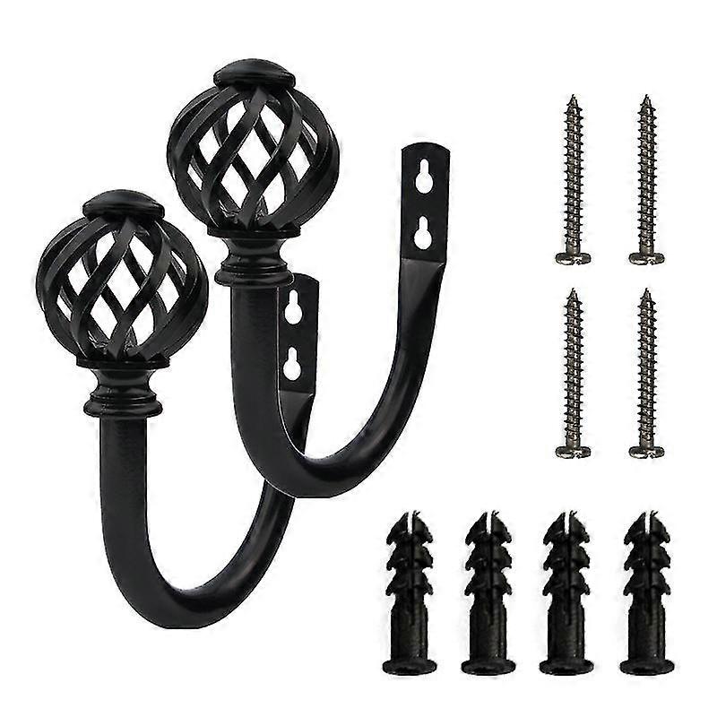 Curtain Hook Wall Hook Binding Iron U-shaped Shower Curtain Hook Window Decoration Accessories