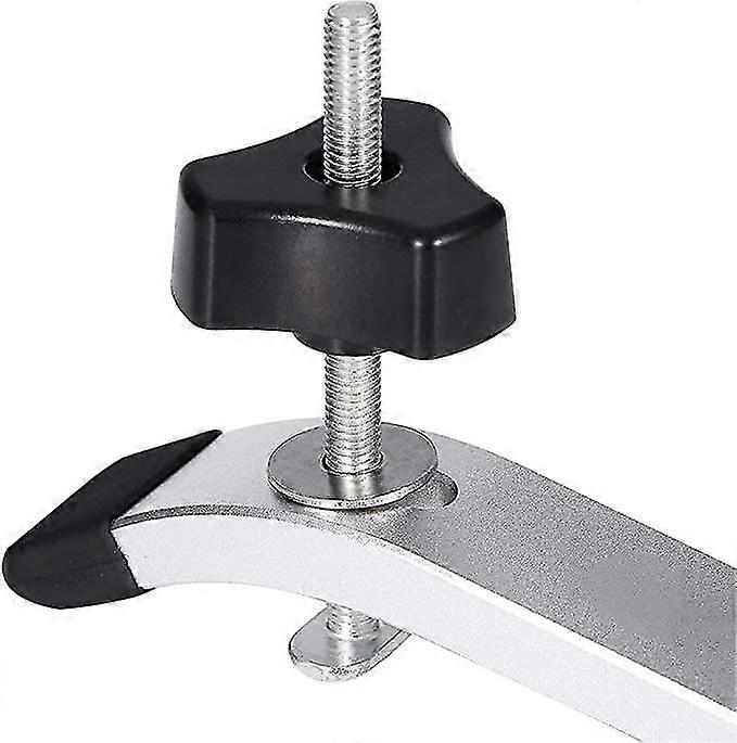 Turntable Set (2 Sets) Metal Fast Acting Holding Clamp Set For T-Slot T-Track Woodworking Tool