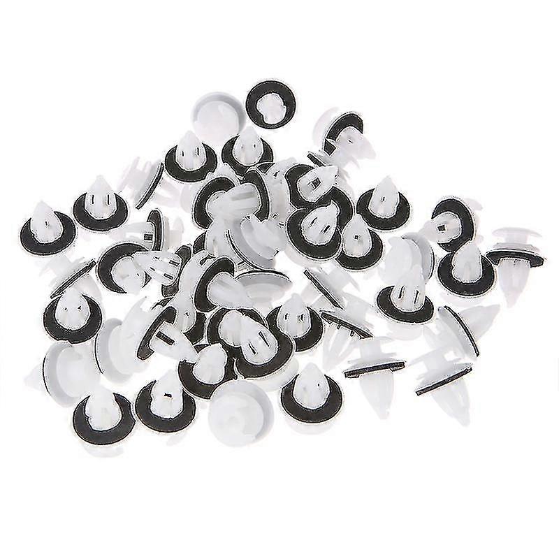 50pc/bag Door Panel Clips With Ring For E34 E36 E38 E39 E46 M3 M5 Z3 X5