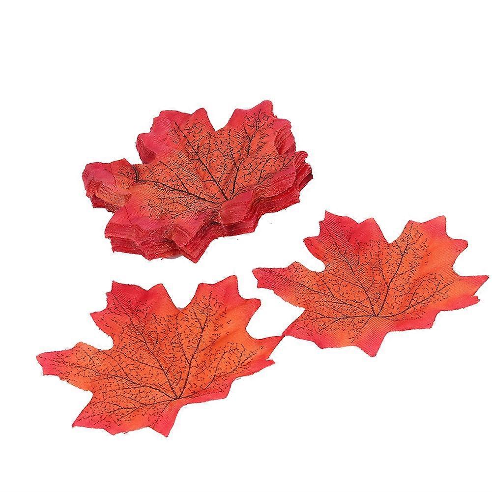 100st Höstdekoration Konstgjorda Höstlöv