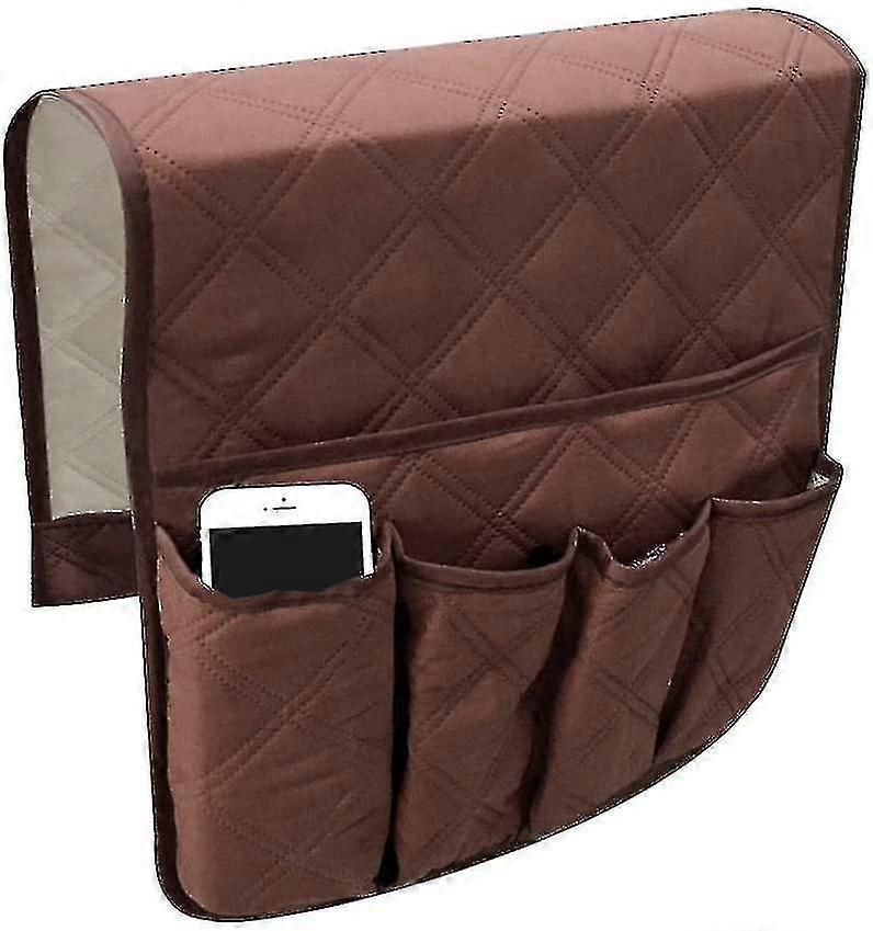 Non-slip Sofa Armrest Izer With H Tray Ch Arm Tv Remote H For Rec Couch Armch Caddy Bedside Stora Pockets Bag For Cell