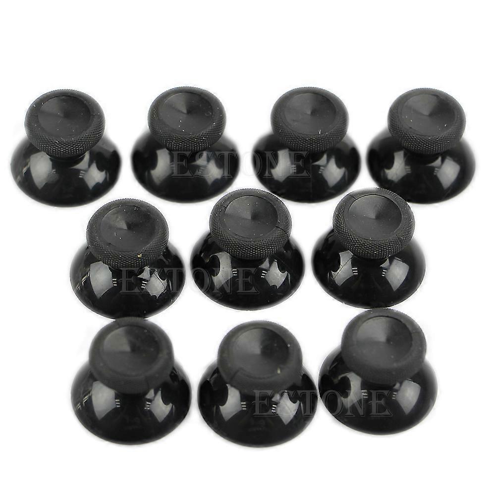 10pc Replacement Analog Thumbstick Thumb Stick for Controller Black New