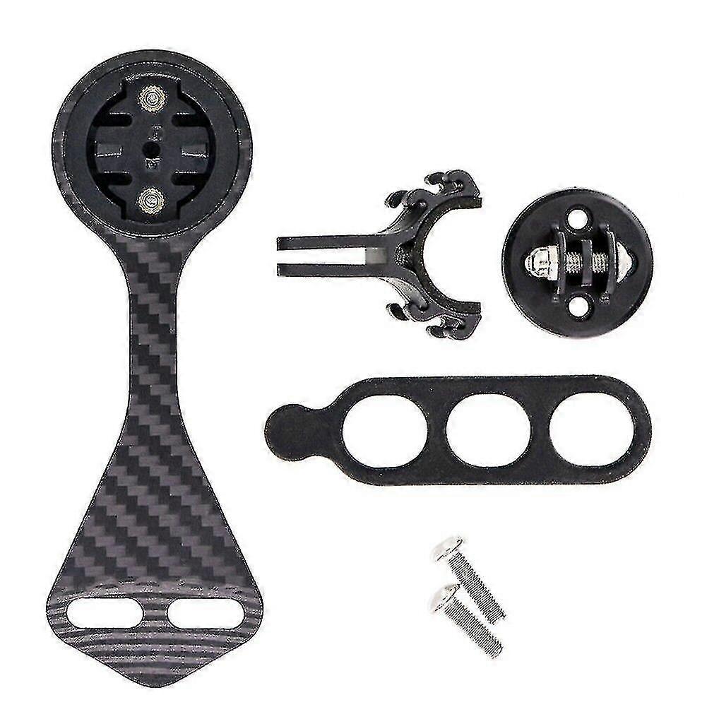 Road Bikes Bicycles Handlebar Computer Odometer Mount For F12 F Most For Garmin(black)(4pcs)