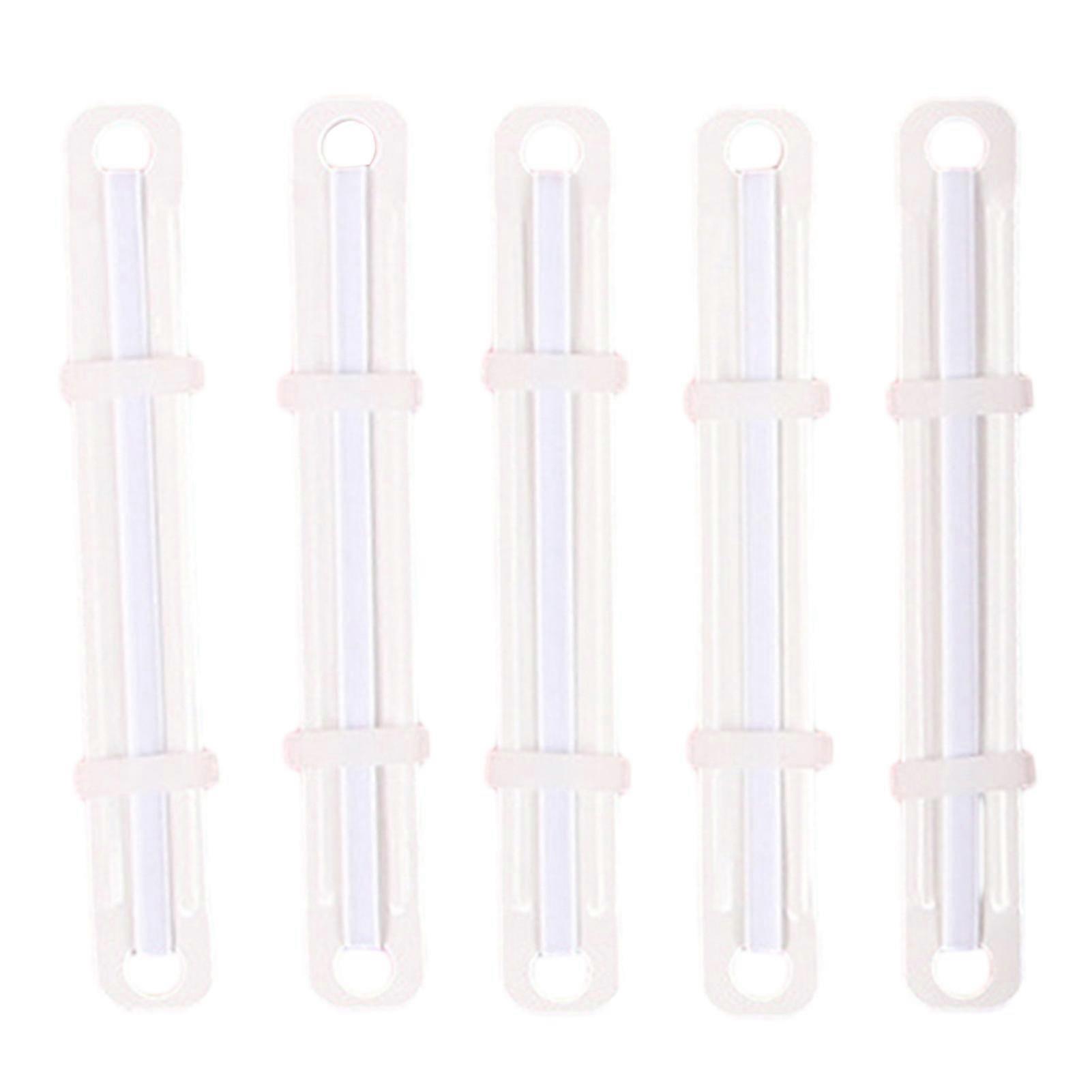 50Pcs Binding Buckle 2-hole Binder Clips Durable Easy-to-use Paper Fasteners Quick Secure Binding for Loose-leaf Documents QingHai