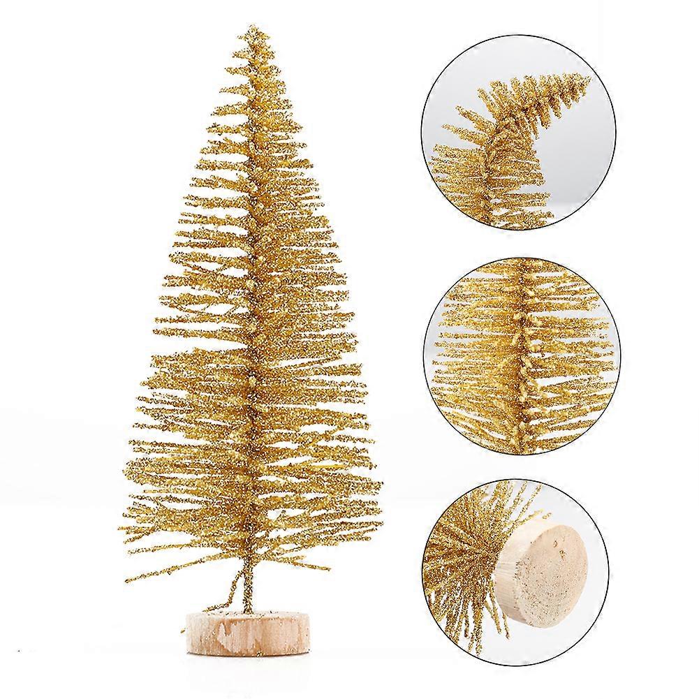 59Pcs Tabletop Artificial Small Mini Christmas Tree Office Table Top Fake Decor