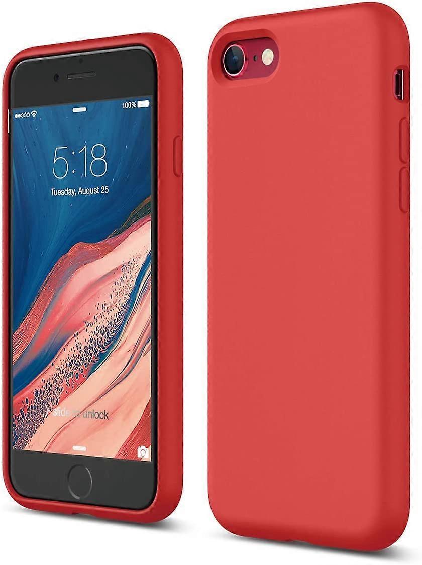 Liquid Silicone Case Designed For iPhone SE