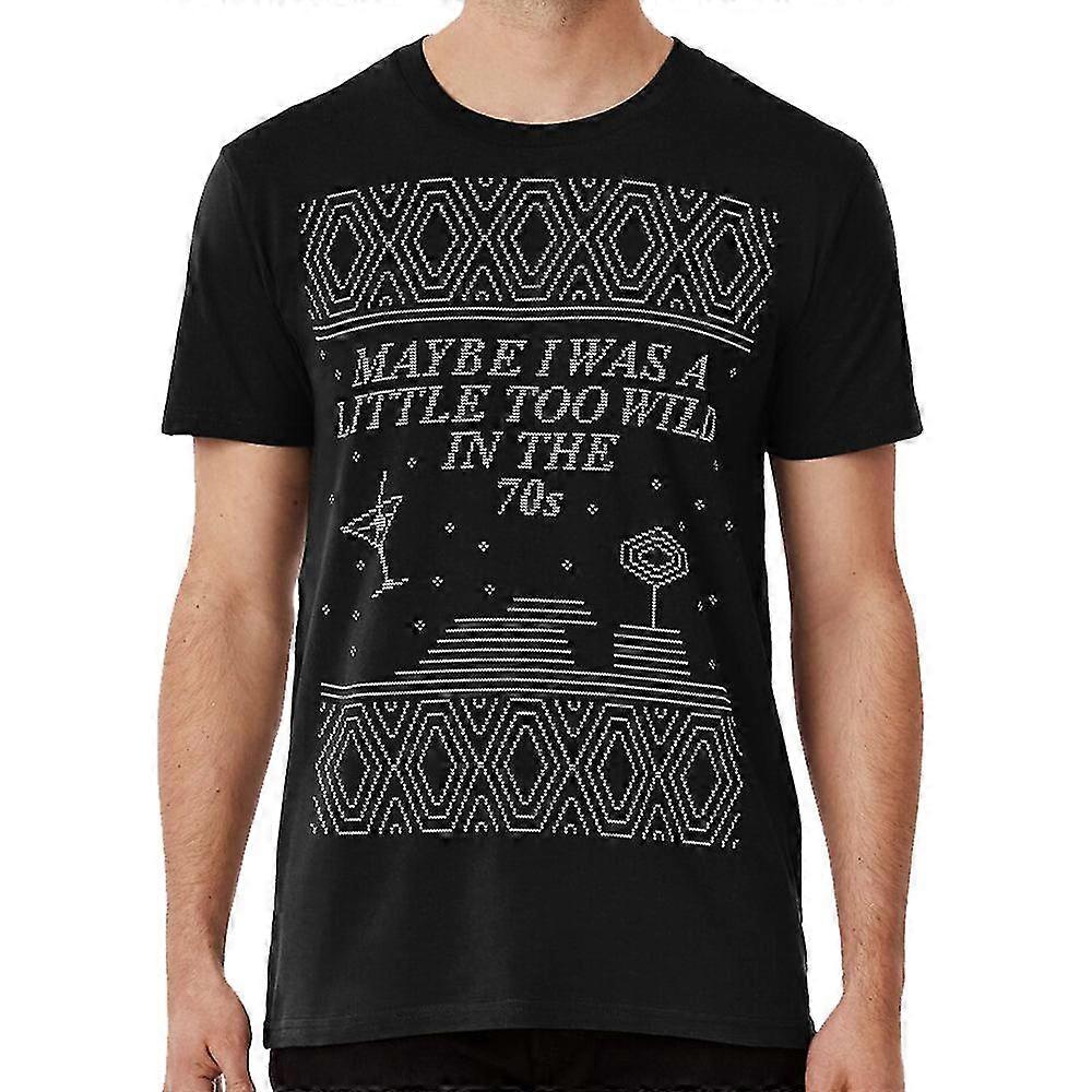   "     '70"    Crew Neck T-Shirt