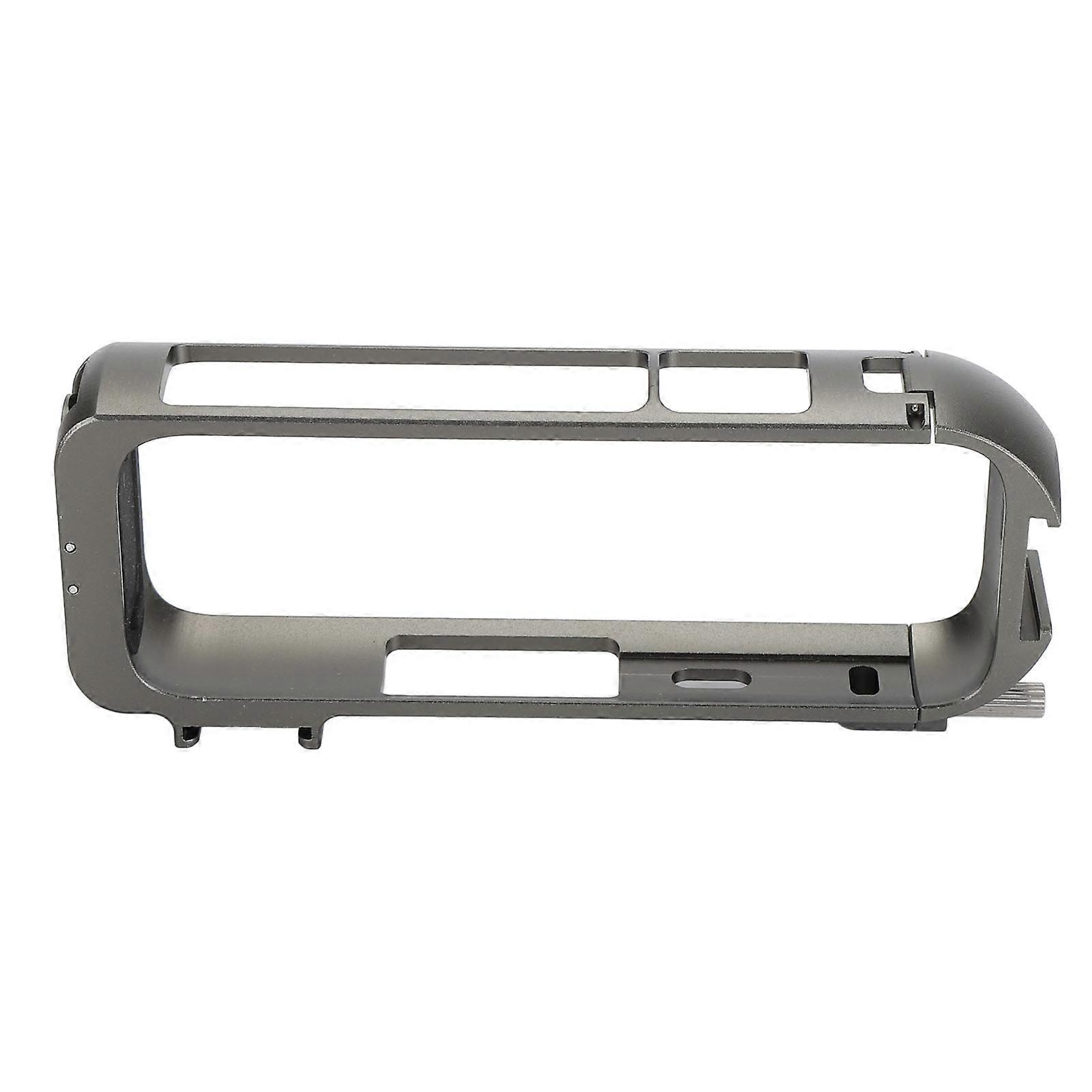 Étui de protection pour caméra d'action, fonctionnement pratique, double port pour griffe froide, cadre avec trou fileté de 1/4 po pour Insta 360 X4