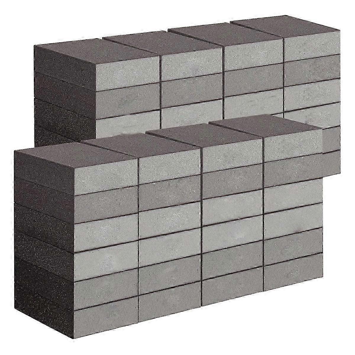 48 Pcs Sanding Sponge Fine Coarse Sanding Block Set Washable And Reusable Sandpaper Block 60/80/100/120/180/220 Grit