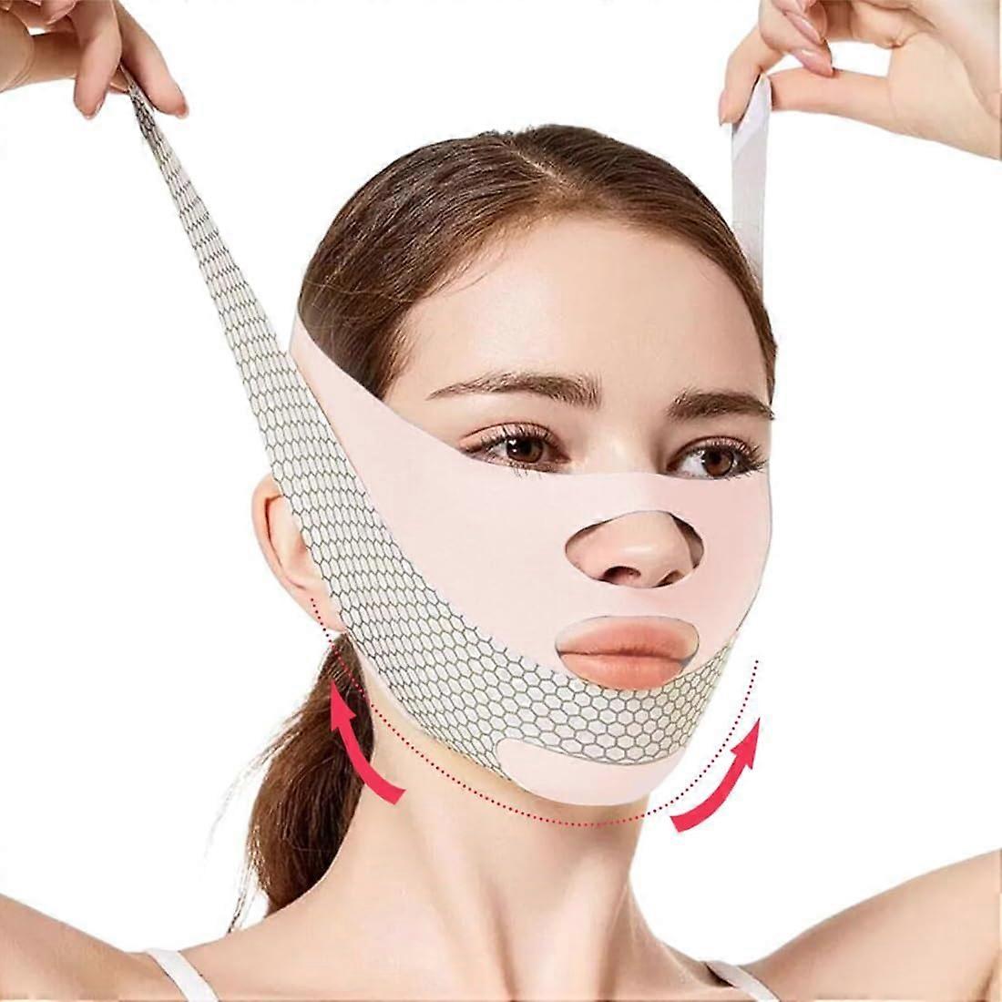 V Line Face Lifting Mask Double Chin Reducer, V-Line Mask, Face Lifting Band, Chin Mask Face Lifting Band, V Shape Tightening Face Band