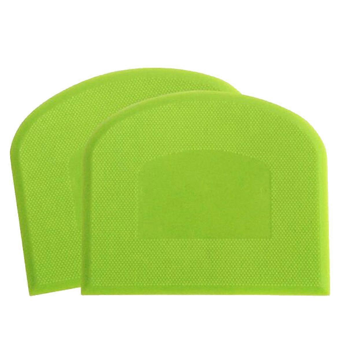 Bread Dough Scraper Plastic Cutter Flexible Plastic Scraper Practical Bench Scraper Multipurpose Food Scrappers for Home and Kitchen Modeling Tools Ba
