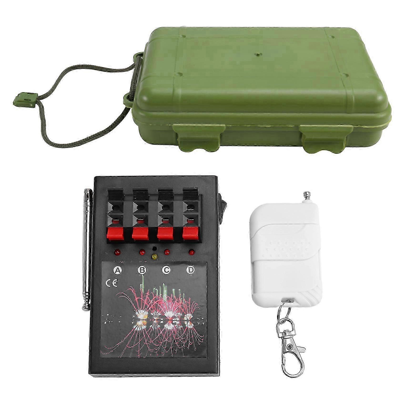 Firework Firing System 4CH Smart Wireless Remote Igniter Electronic Wire for Stage Wedding