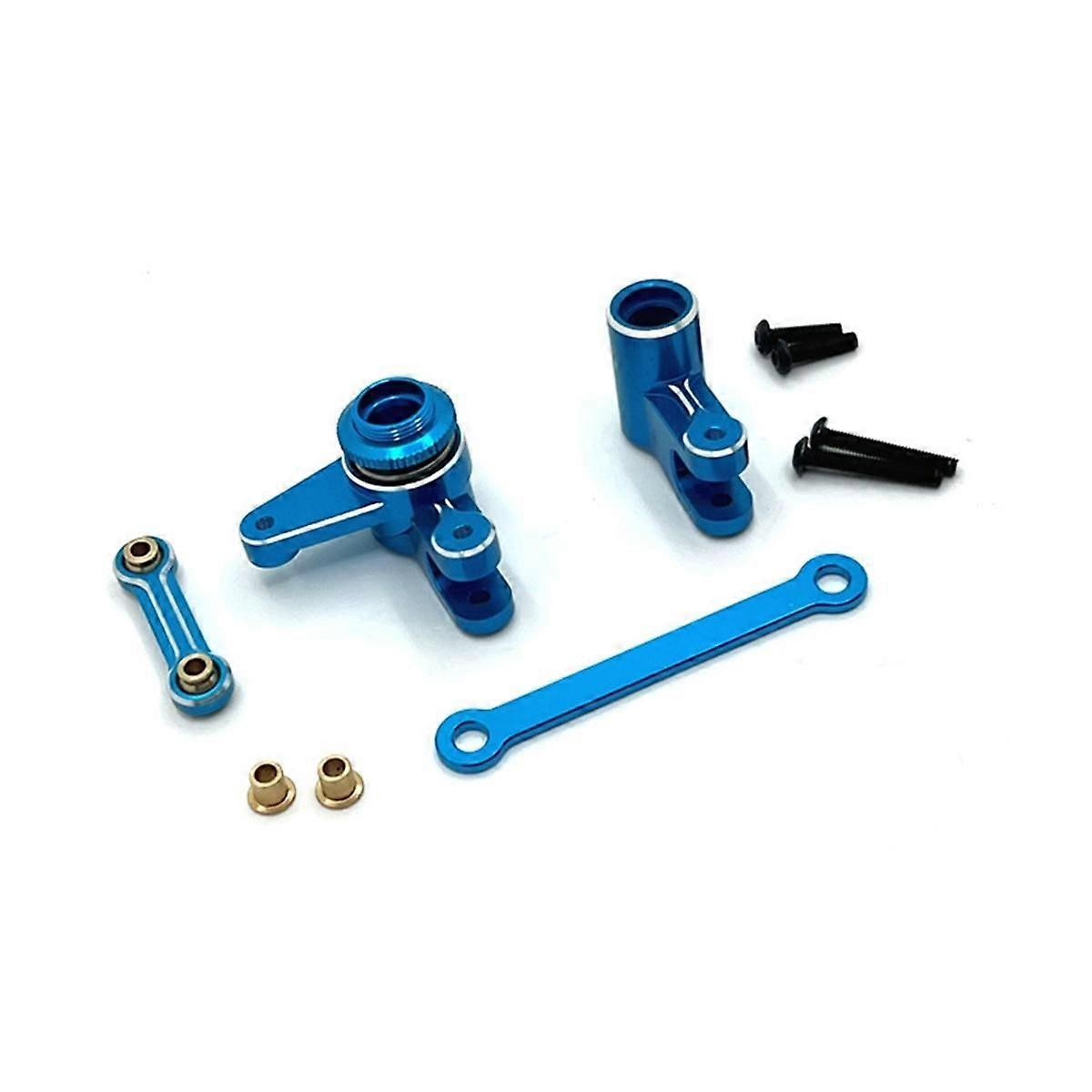 RC Car Upgrade Steering Component Servo Rod Set for 1/10 10208 RC Car Upgrade Parts Blue