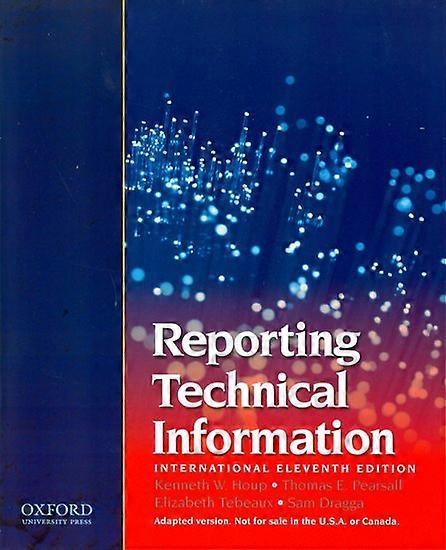 Reporting Technical Information