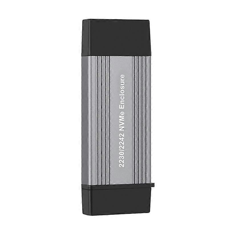NVME SSD Case M2 Adapter NVME External Enclosure PCIE NVME M/M+B Key to USB 3.1 10Gbps Supports 2230 2242 M.2 SSD Box