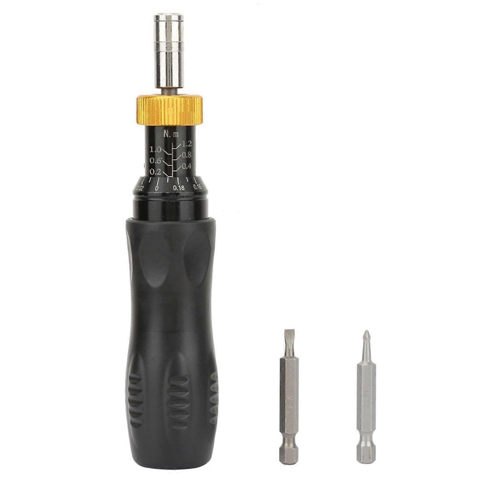 Presetting Type Adjustable Torque Screwdriver 0.2-1.2Nm Hex Socket RTD-1.2