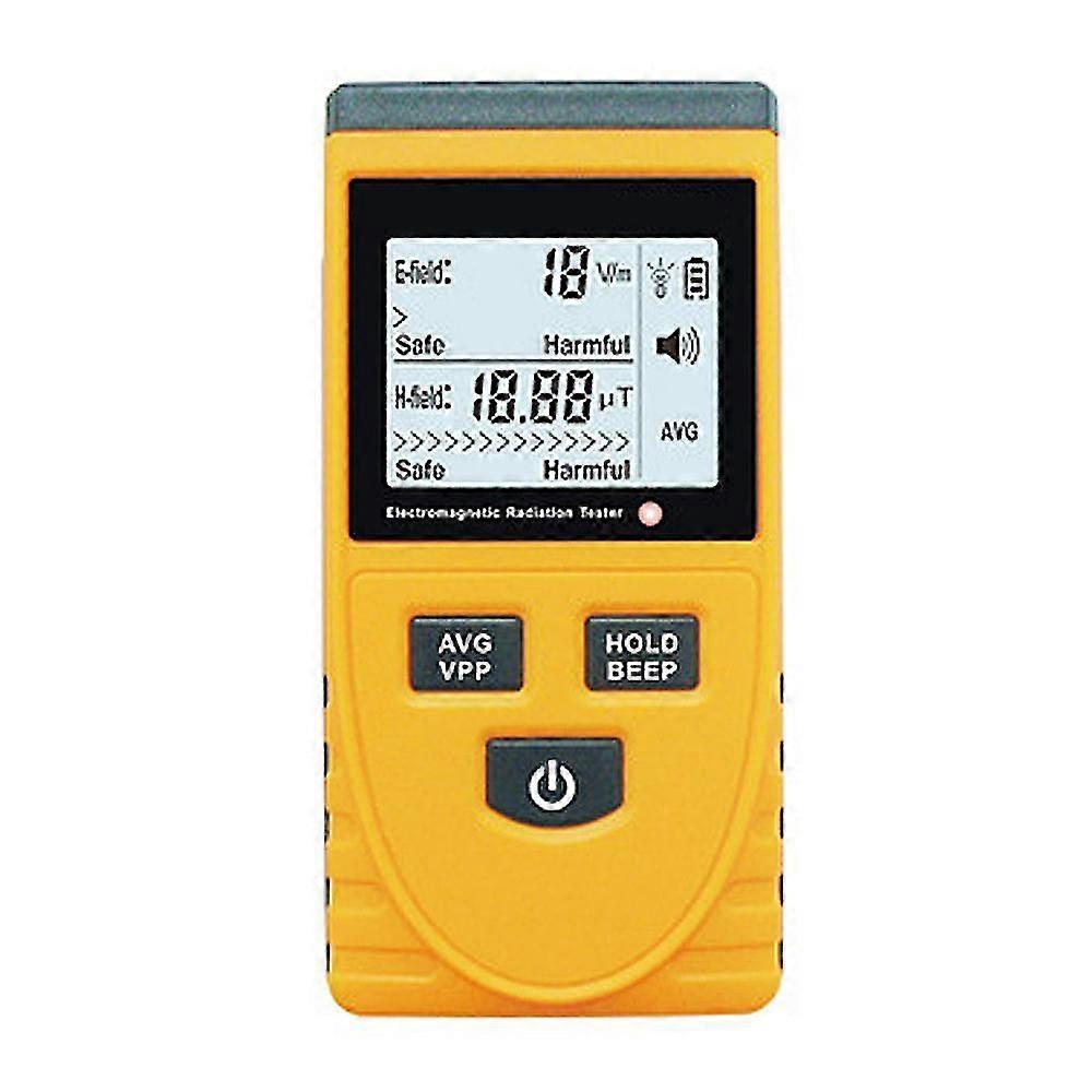 Electromagnetic Radiation Tester Digital Electromagnetic Radiation Detector Emf Meter Counter Dosimeter Tester