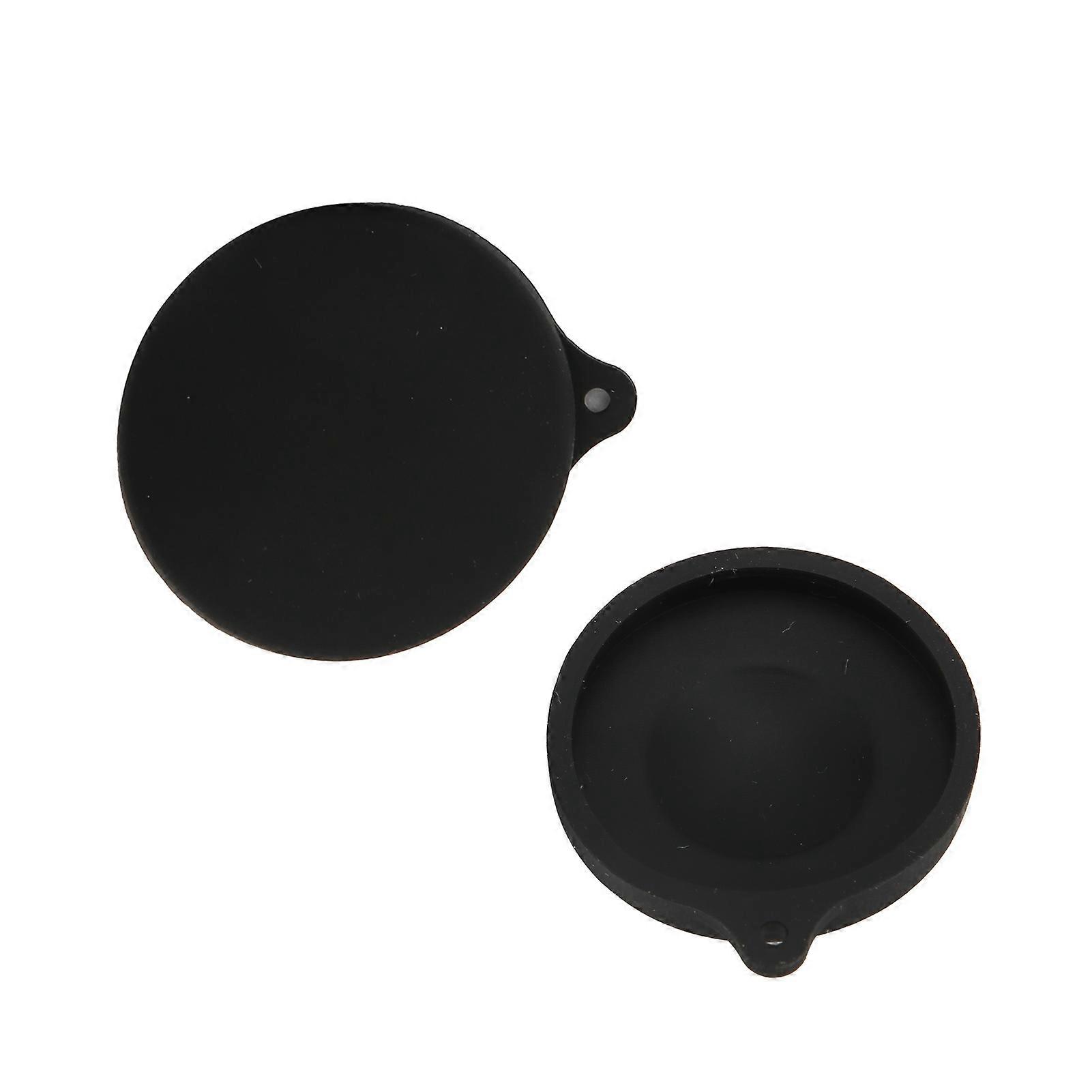 2pcs Panoramic Motion Camera Lens Protector Silicone Lens Protective Cap for GoPro MAX Camera