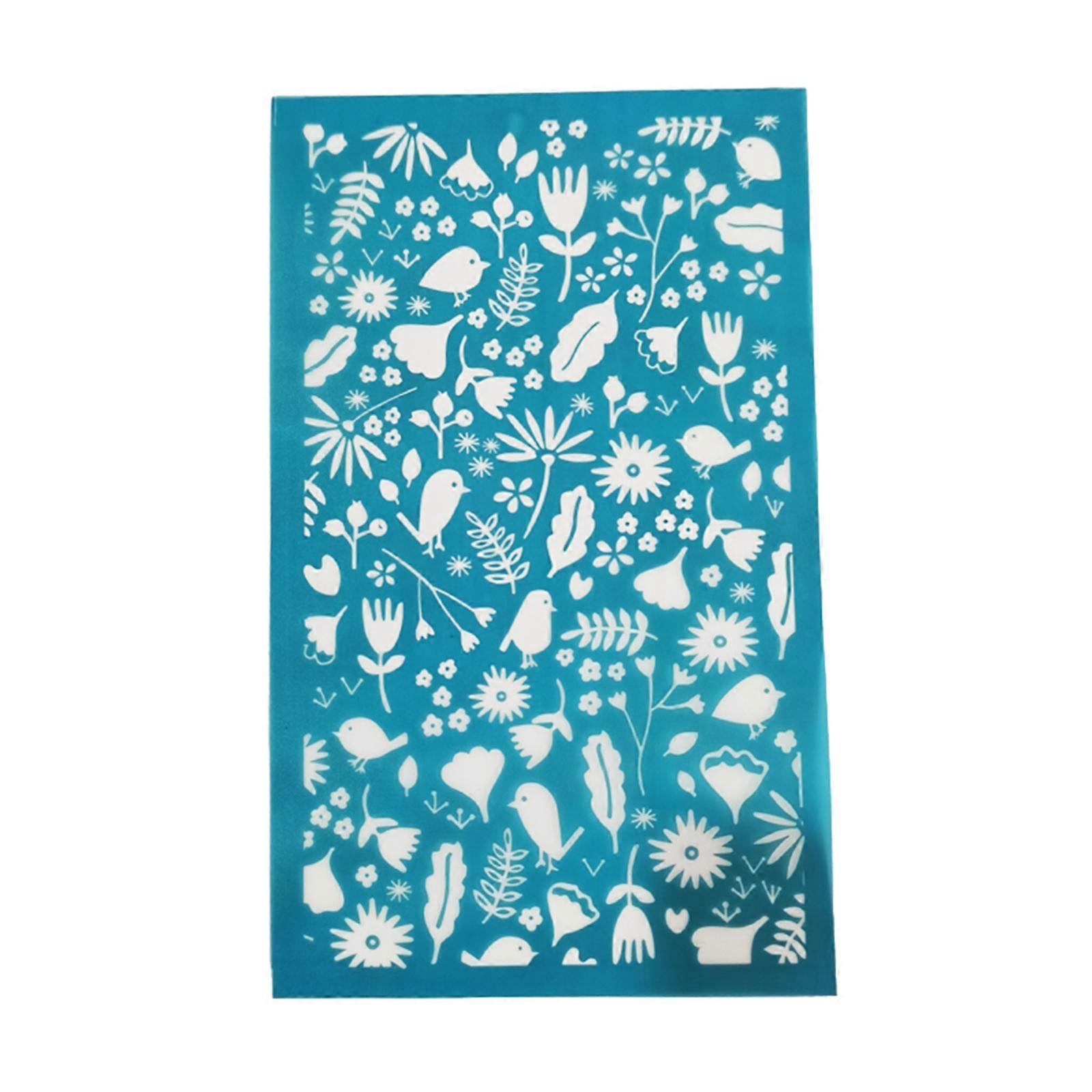 Silkscreen Stencil DIY Mesh Screen Printing Handmade Accessory Supplies for Printing on Fabric Paper Crafts