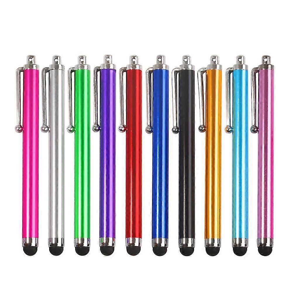 15pcs Touch Screen Pen Capacitive Pen Universal Writing Tool Office Supply For Phone Tablet (mixed Color)