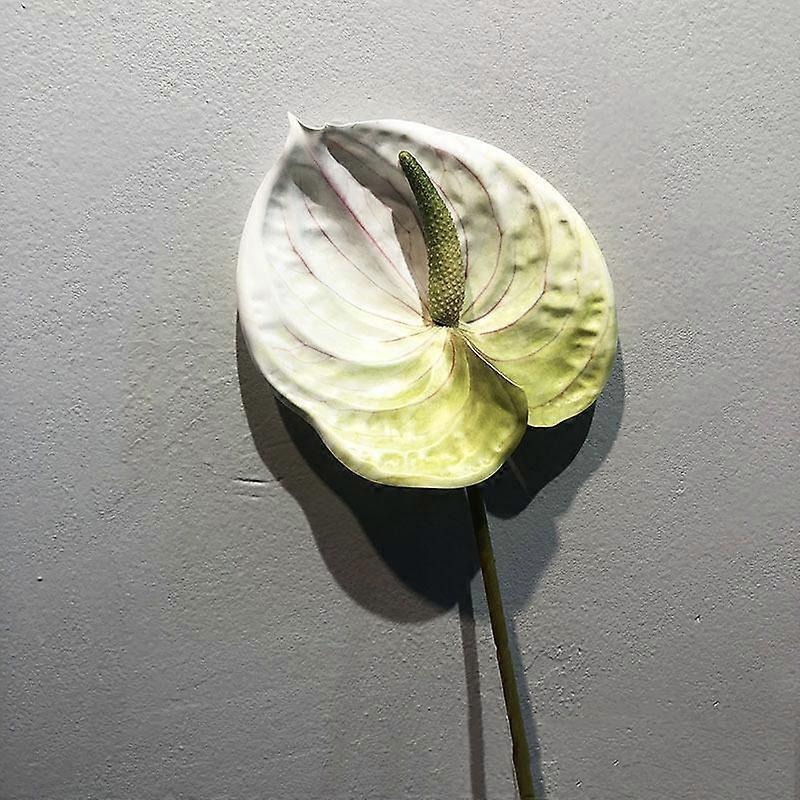 57CM Plastic Fake Single Stem Anthurium Artificial Anthurium Artificial Flowers