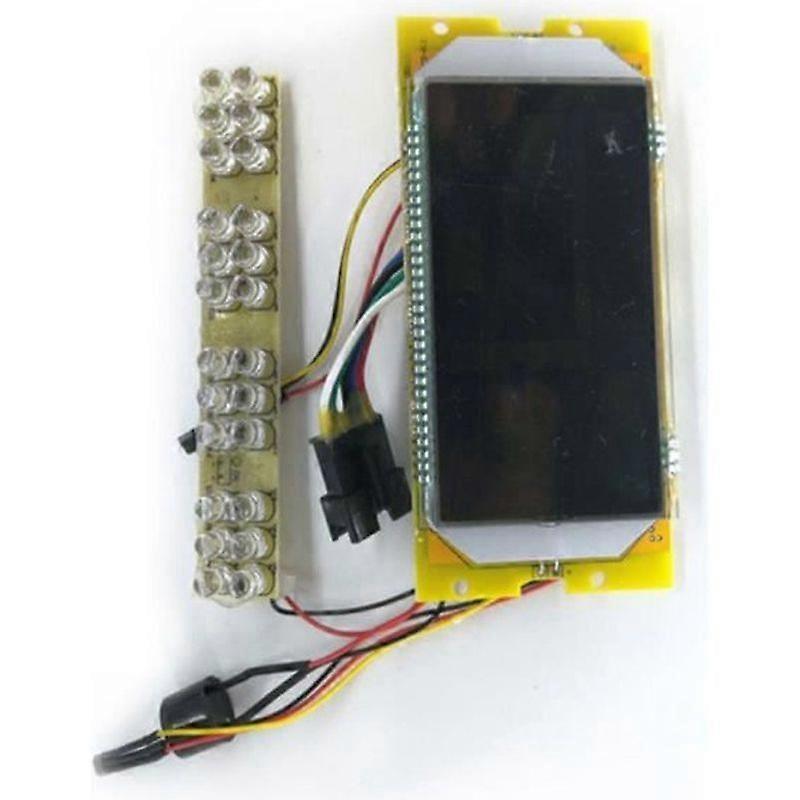 36V LCD Panel 8 Electric Scooter Display Screen Replacement Accessories for KUGOO Yellow