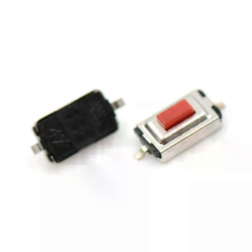 10Pcs/Lot SMD Tactile Tact Momentary Micro Switch Two Pin Push Button Switch for MP3 MP4 3*6*2.5MM