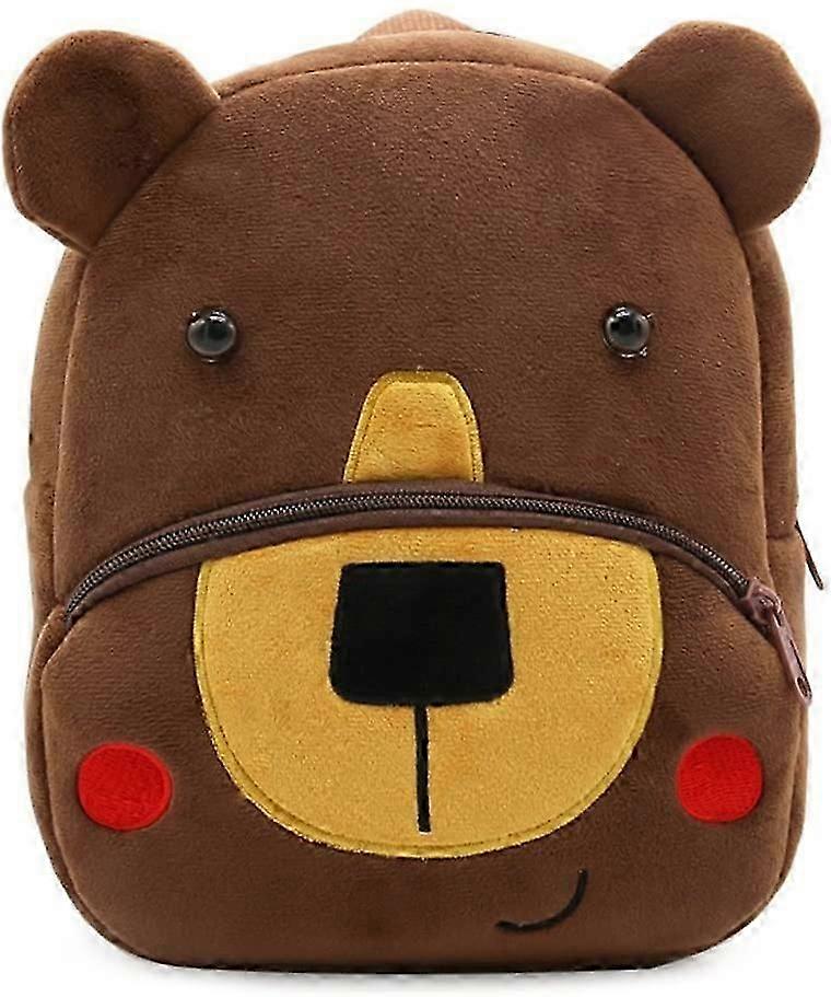 Bear Children Preschool Plush Backpack