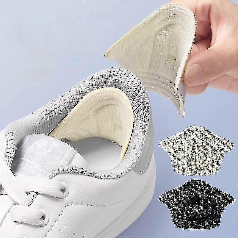 2 Pairs Insole Patch Heel Pads For Sneakers Adjustable Size