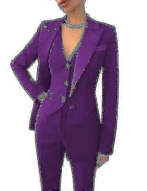 Womens Suit 3-piece Business Formal Work