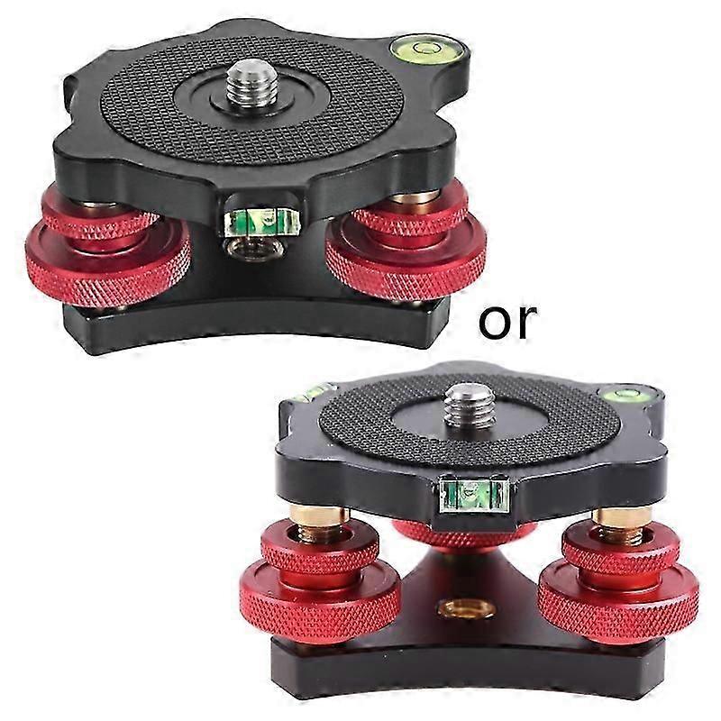 LP-64 Tri-wheel Precision Leveler med Bubble Level Gradienter 3/8" skruehul