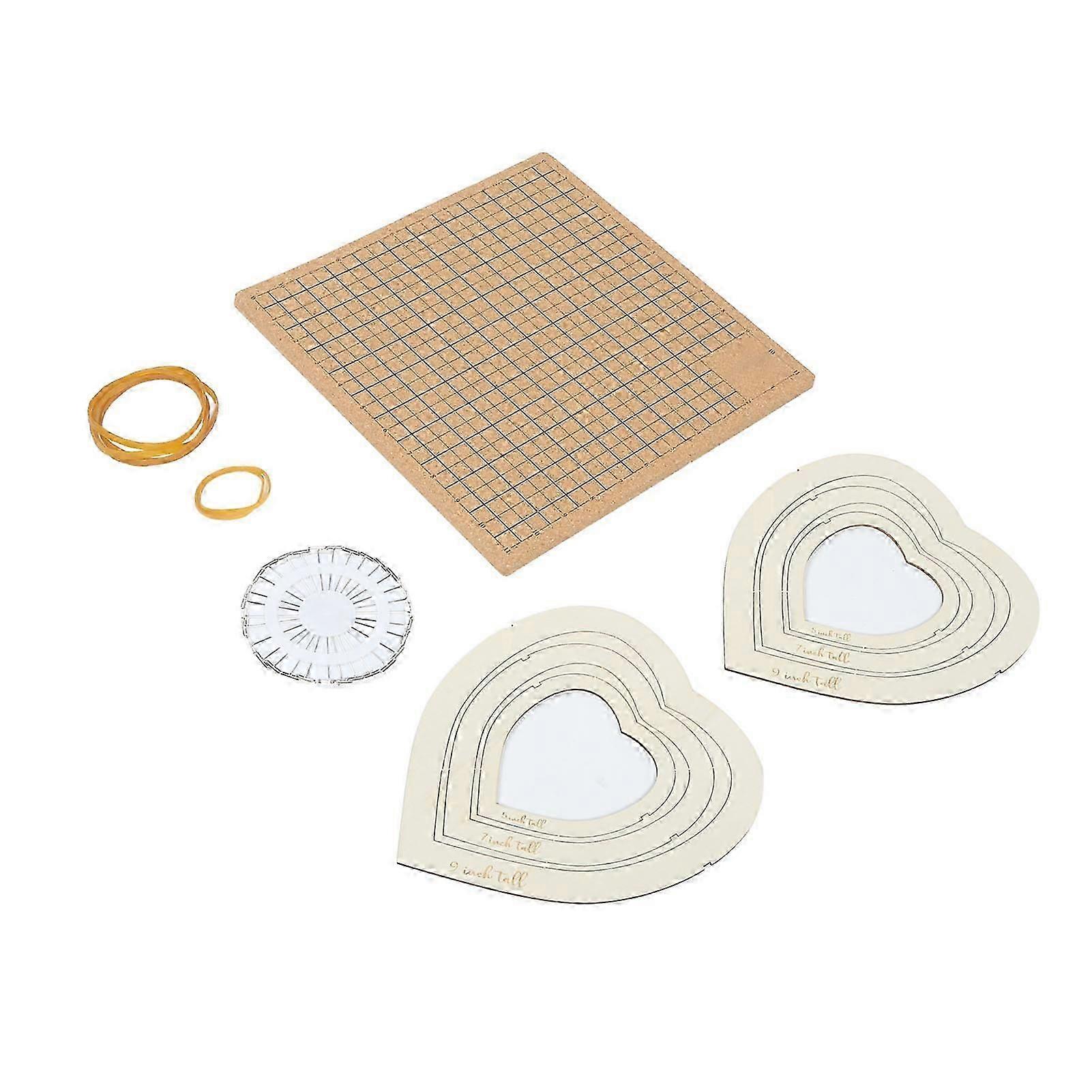 Exquise Macrame Board Grids Macrame Project Board Herbruikbare DIY Vlechtbord met Pins voor Armbanden Sieraden Maken