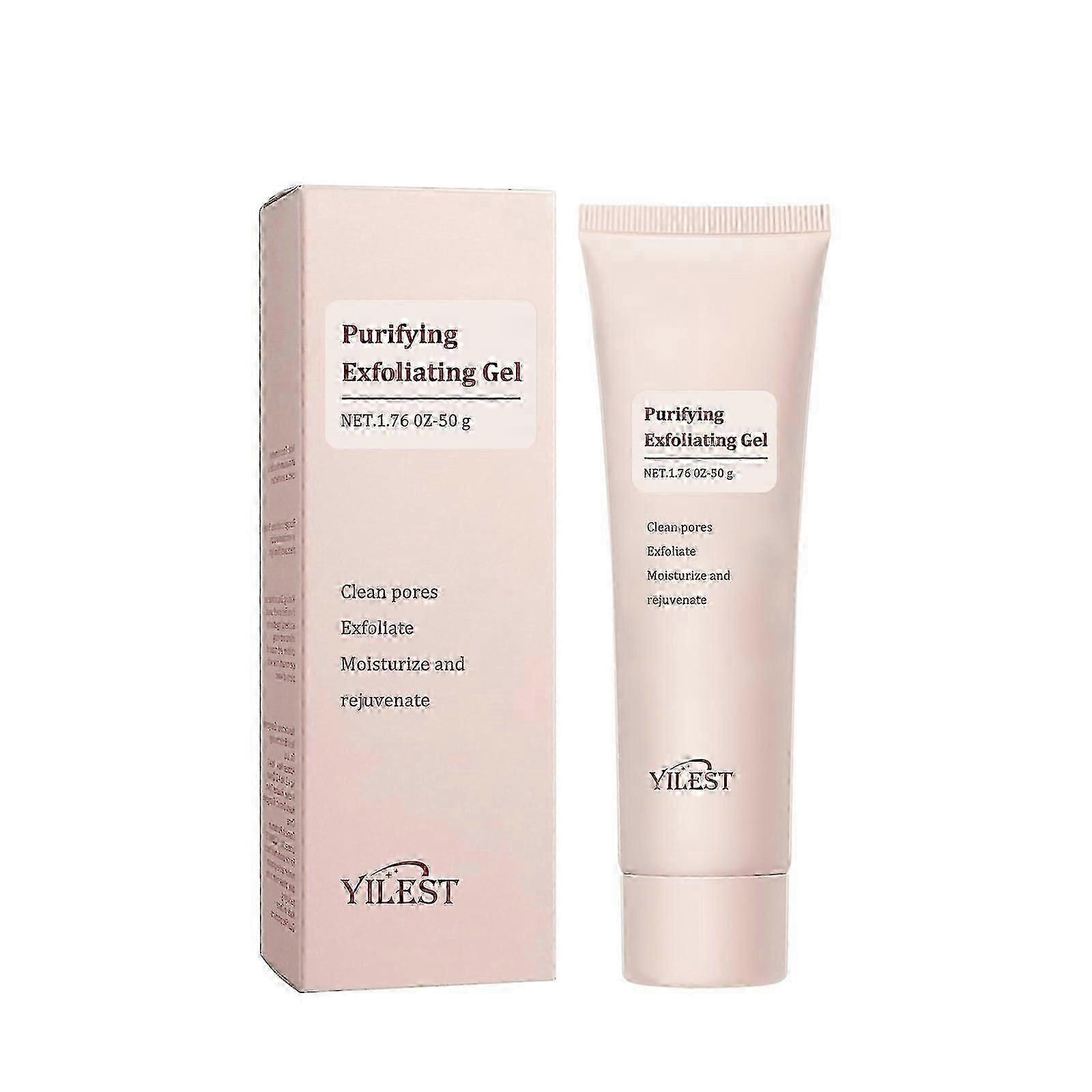 Purifying Exfoliating Gel, Exfoliating Gel, Exfoliating Scrub, Face and Body Exfoliating Scrub Gel for All Skin