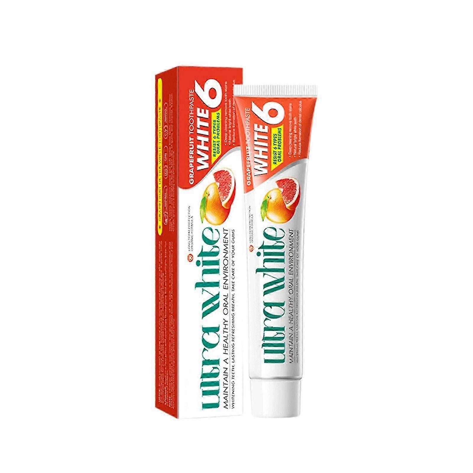 Grapefruit Probiotic Oral Whitening Gingival Toothpaste