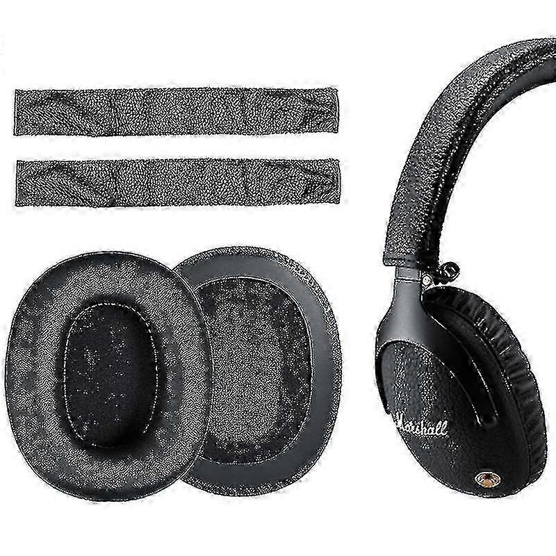 Öronkuddar / pannband Hölster för Marshall Monitor Bluetooth-hörlurar Byte öronkuddar Kuddar Öra