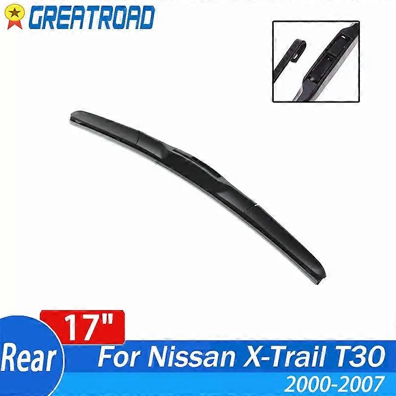 Wiper 17" Rear Wiper Blade For Nissan X-Trail T30 12.2001 2002 2003 2004 2005 2006 2007 Windshield Windscreen Rear Window