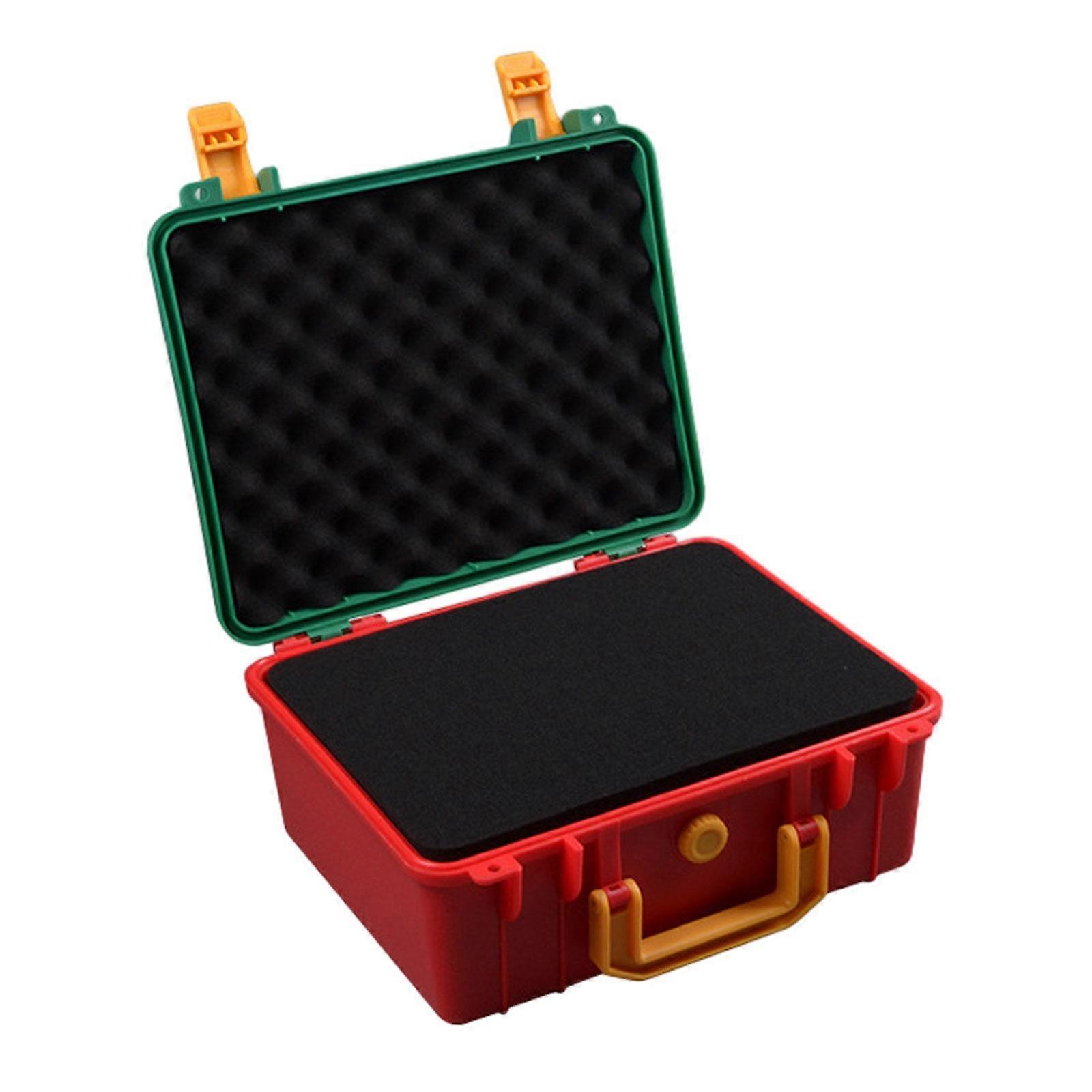 Toolbox Storage Case Carrying Tool Storage Case Foam Inserts Impact Resistant