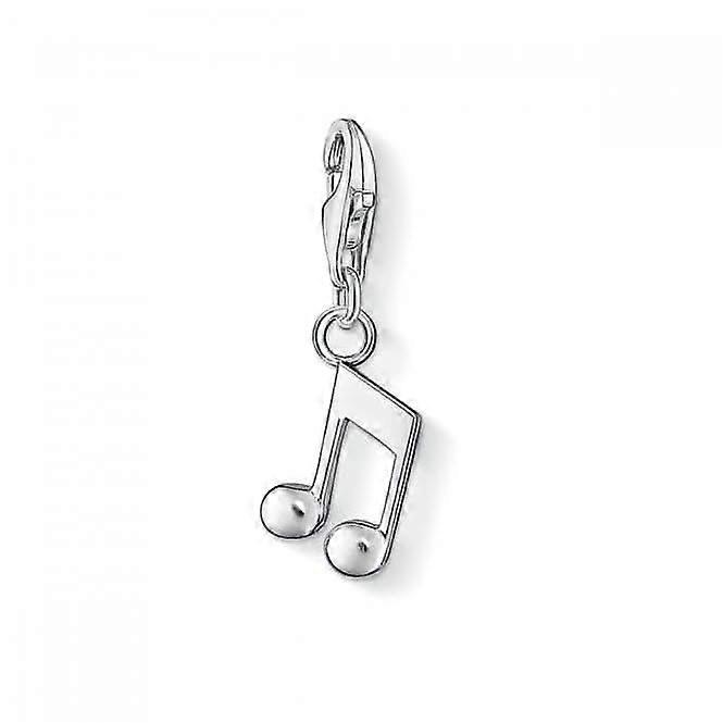 Thomas Sabo Charm Club Silver Note Charm 0846-001-12