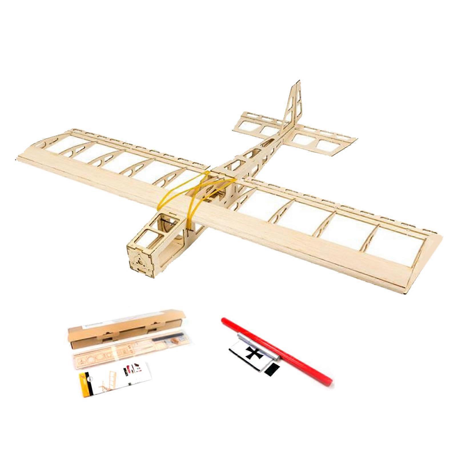 Funny 3D Wood Puzzle Electric Plane Model for Adults and Teens for Developing Handicraft Skills Enjoying Leisure Time Multicolor
