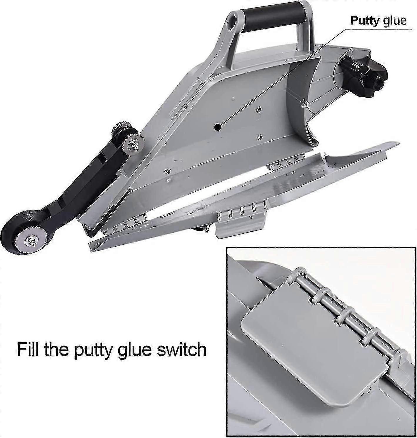 Cisea Drywall Taping Tool With Reversible Inside Corner Roller Wheel Plasterboard Caulking Building Kit
