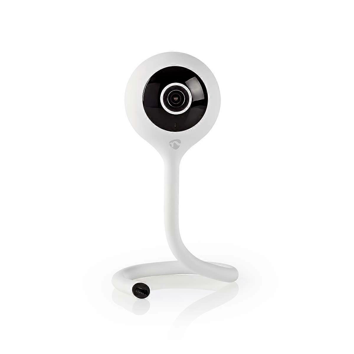 Intelligent Full HD 1080p Adjustable Indoor Surveillance Camera, White