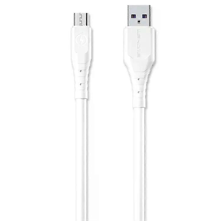 Micro USB Fast Charging Cable 3m-6A Data Transfer,WK WDC-152,White White
