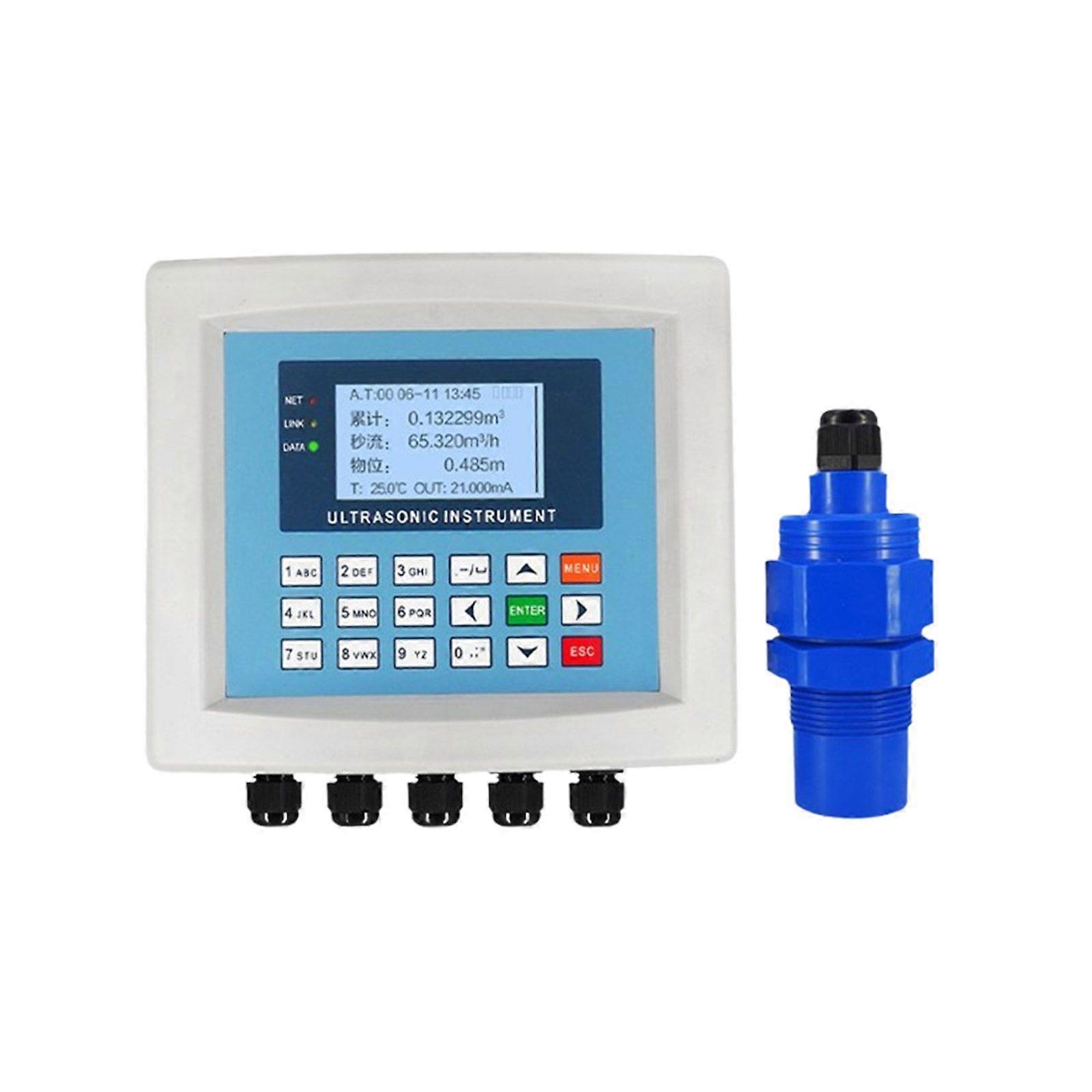 RC-MQ-201-C4Ultrasonic Open Channel Water Flow Meter Water Level Flowmeter